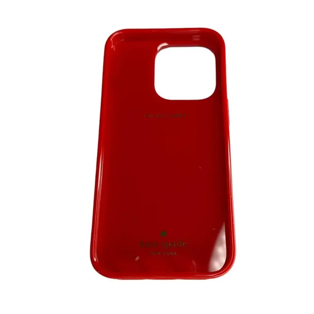 Kate Spade Sailing Stripe iPhone 14 Pro Stability Ring Case
